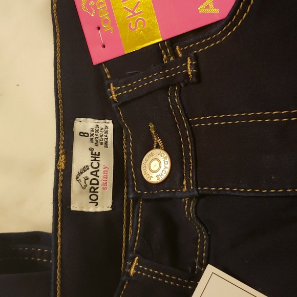 Nwt Jordache 8 slim skinny jeans - Picture 2 of 6